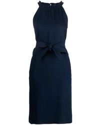 P.A.R.O.S.H. - Vestido con cinturón - Lyst