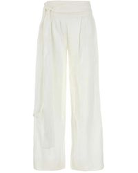 Lois - Sage Wide-Leg Trousers - Lyst