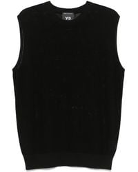 Y-3 - X Adidas Graphic Knit Vest - Lyst