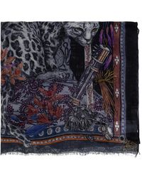 Etro - Graphic-Pattern Scarves - Lyst