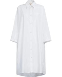 Marni - Hemdkleid Mit Langen Ärmeln - Lyst