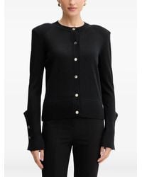 SIMONA CORSELLINI - Button-Embellished Cardigan - Lyst