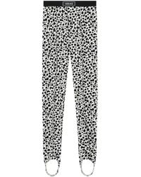 Versace - Dalmatian Steigbügel-Leggings - Lyst