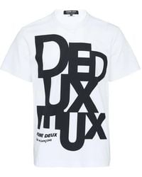 Comme des Garçons - Short-Sleeve Logo-Print T-Shirt - Lyst