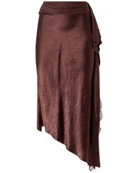 Pinko - Asymmetric Midi Skirt - Lyst