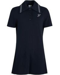Patou - Poloshirtkleid Mit Logo-Stickerei - Lyst