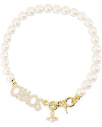 Vivienne Westwood - Collier Chaos À Perles Artificielles - Lyst