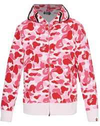 A Bathing Ape - Camouflage-Pattern Hoodie - Lyst