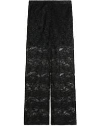Sportmax - Floral Pants - Lyst
