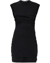 Alexander Wang - Draped Layered Mini Dress - Lyst