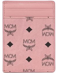 MCM - Aren Visetos Card Holder - Lyst