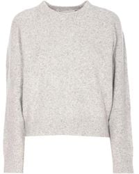 DUNST - Trui Met Ronde Hals En Lange Mouwen - Lyst