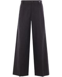 Balenciaga - Logo-Embroidered Trousers - Lyst