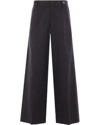 Balenciaga - Logo-Embroidered Trousers - Lyst