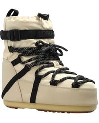 Moncler - X Moon Boot Icon Low Snow Boots - Lyst