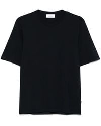 Lardini - T-Shirt mit kurzen Seitenschlitzen - Lyst