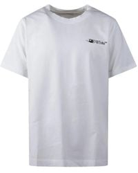 Off-White c/o Virgil Abloh - Ink Arrow Slim Logo T-Shirt - Lyst