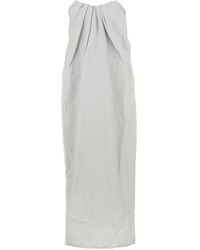 Co. - Pleat-Detail Strapless Maxi Dress - Lyst