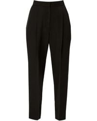 Erdem - Pleated Straight Trousers - Lyst