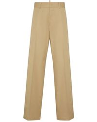 DSquared² - Pressed-Crease Trousers - Lyst