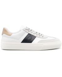 Tod's - White Calfskin Leather Sneakers - Lyst