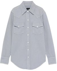 A.P.C. - Chemise Western - Lyst