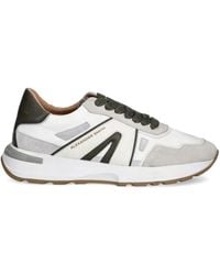 Alexander Smith - Leather Panelled Sneakers - Lyst