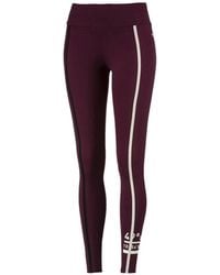 PUMA - Stripe-Detail Leggings - Lyst