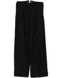 Nude:mm - Drawstring Trousers - Lyst