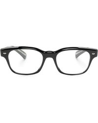 Oliver Peoples - Lunettes De Vue À Monture Rectangulaire - Lyst