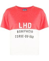 LHD - Camiseta con logo estampado - Lyst