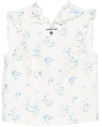 ShuShu/Tong - Floral-Print Top - Lyst