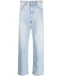 Gcds - Graffiti Wide-leg Jeans - Lyst