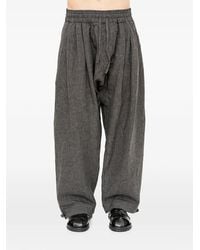 Jan Jan Van Essche - Pantalon Ample À Design Plissé - Lyst