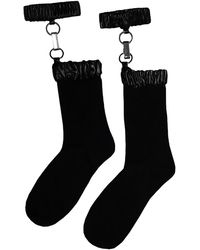 Vestiaire d'un Oiseau Libre - Suspender-Ring Socks - Lyst