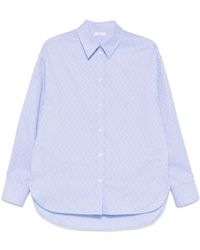 Ferragamo - Camicie Cotone-Donna - Lyst