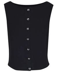 Lafayette 148 New York - Chaleco De Punto Con Botones - Lyst