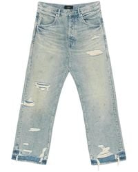 Purple Brand - P018 Destroyed Baggy Jeans - Lyst