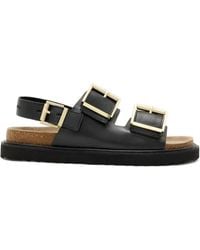 AllSaints - Isla Sandalen mit Schnalle - Lyst