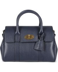 Mulberry - Kleine strukturierte Bayswater Satchel-Tasche - Lyst