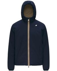 K-Way - Jack St Warm Reversible Hooded Coat - Lyst