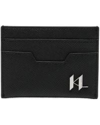 KARL LAGERFELD - K/Monogram Cardholder - Lyst