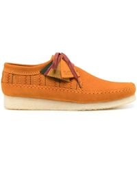 Clarks - Weaver Suede Lace-Up Shoes - Lyst