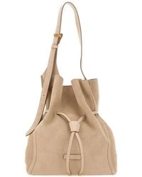 Gianni Chiarini - Medium Sienna Contrast-Stitch Shoulder Bag - Lyst