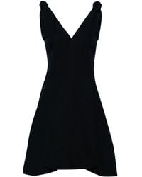 Bottega Veneta - Kleid mit V-Ausschnitt - Lyst