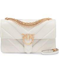 Pinko - Borsa A Spalla Love Bag One Media Con Catena - Lyst