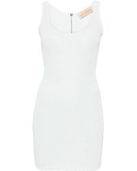 AYA MUSE - Gebreide Mini-Jurk - Lyst