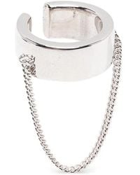 Tom Wood - Id Chain-Embellished Ear Cuff - Lyst
