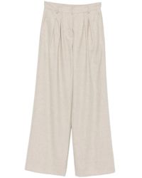 Malo - Pleated Trousers - Lyst