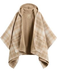 Woolrich - Geruite Cape - Lyst
